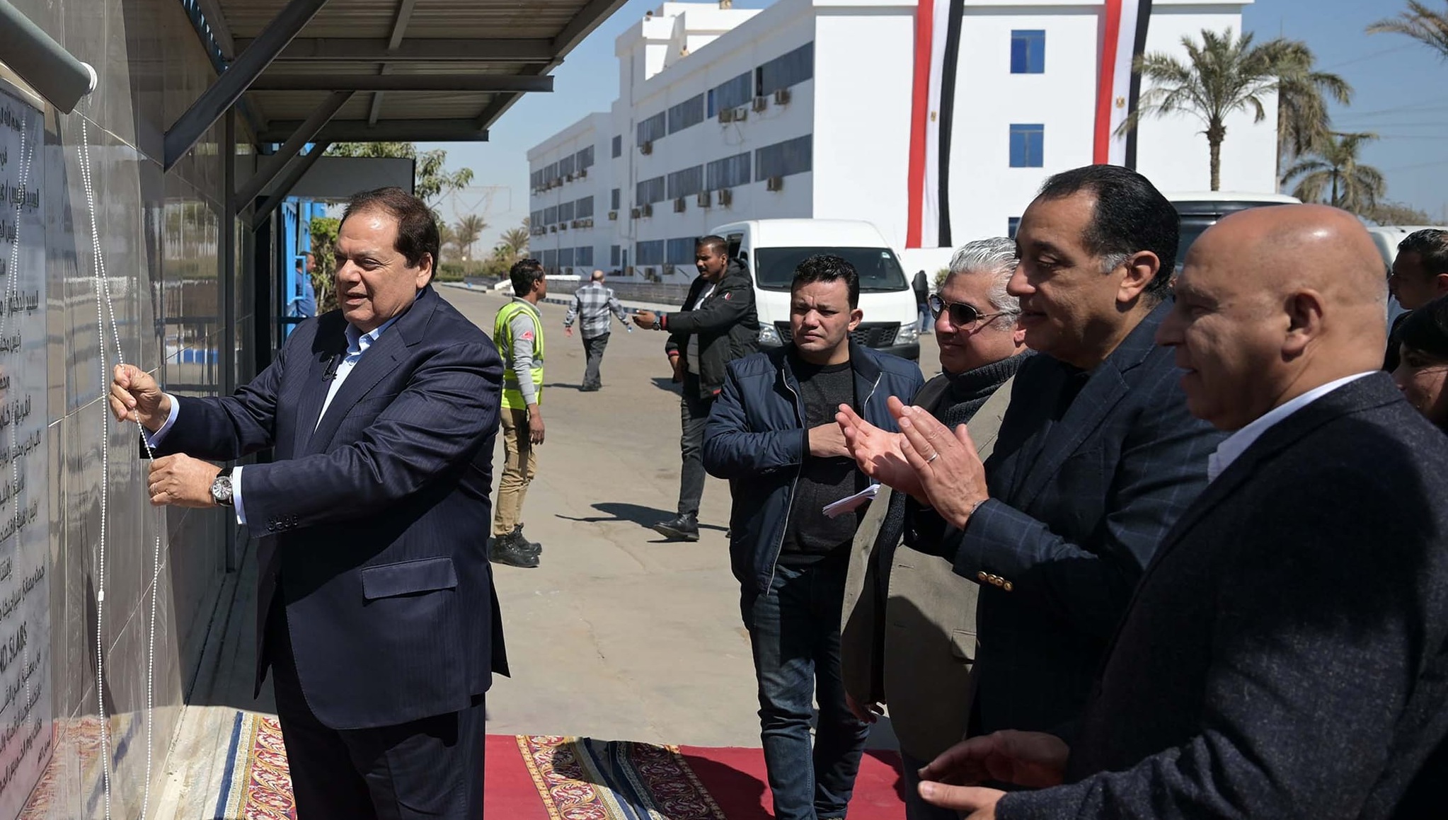 Madbouly opens 2nd phase of Ceramica Cleopatra factory in Sokhna 